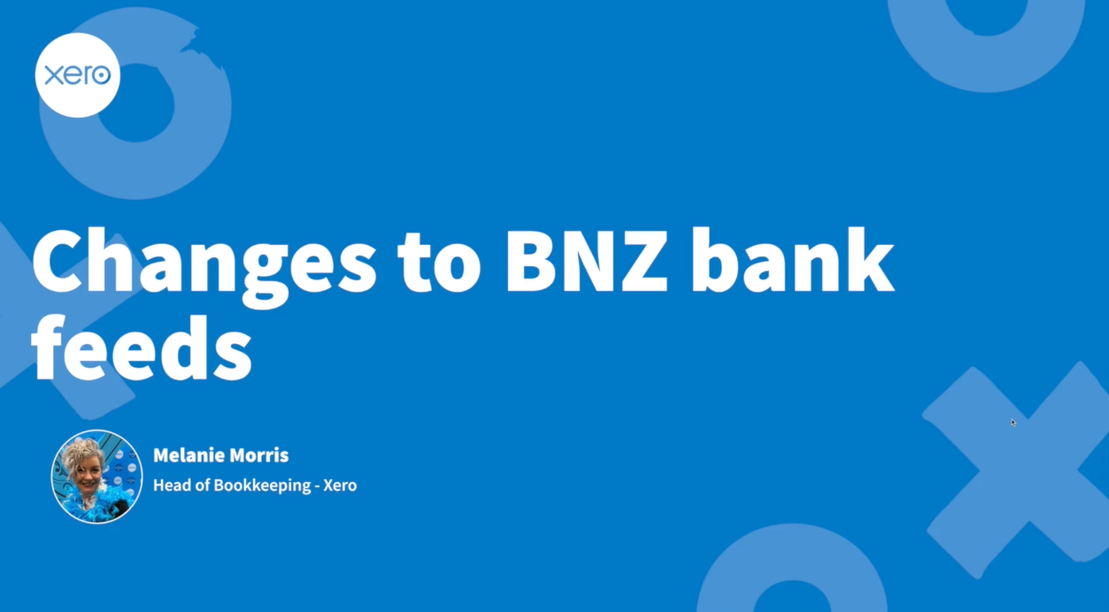 The way BNZ bank feeds connect to Xero is changing. WK Advisors and